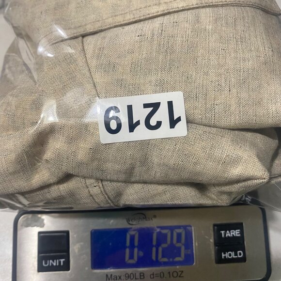 Doncaster Collection Linen Blend Button-Up Jacket‎ Womens XL Beige Leopard Print - Picture 14 of 14